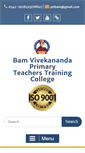 Mobile Screenshot of bvpttcollege.org